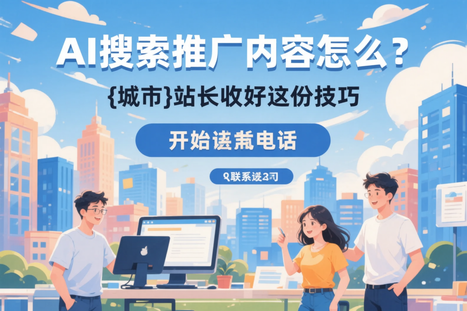 AI搜索推广内容怎么写？隆德站长收好这份技巧
