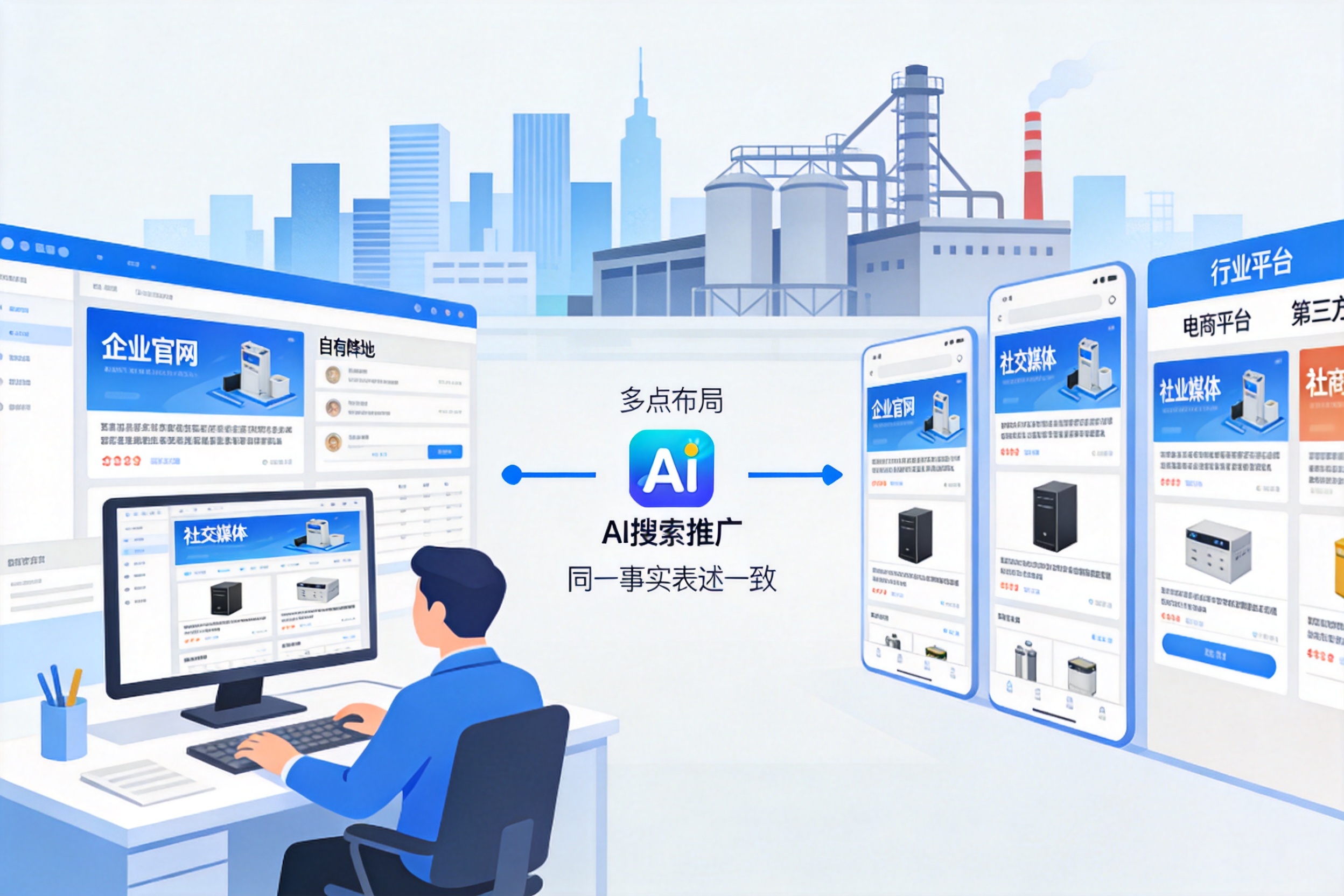 隆德制造企业怎样通过AI搜索推广获得精准客户